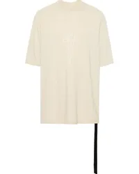 DRKSHDW by Rick Owens Jumbo T-Shirt aus Bio-Baumwolle Nude