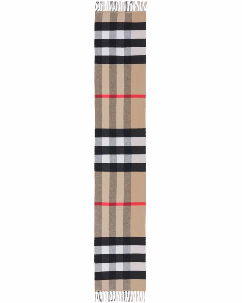 Burberry Schal mit Vintage-Check - Nude Nude