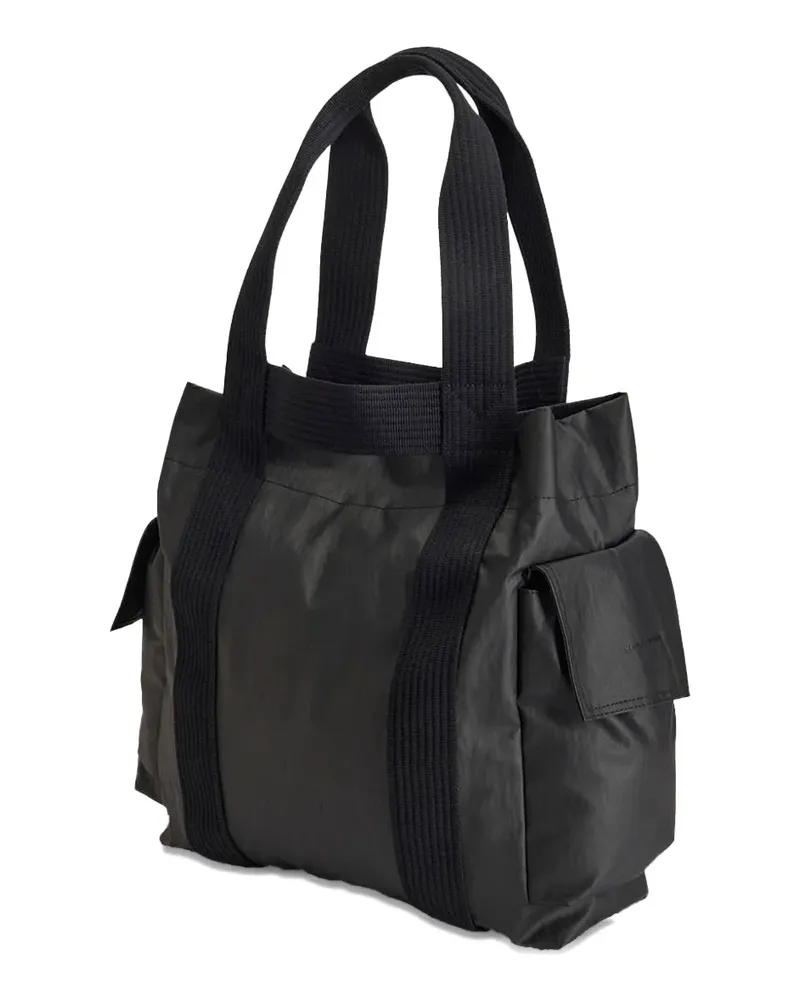 Y-3 flap-pocket tote bag - Schwarz Schwarz