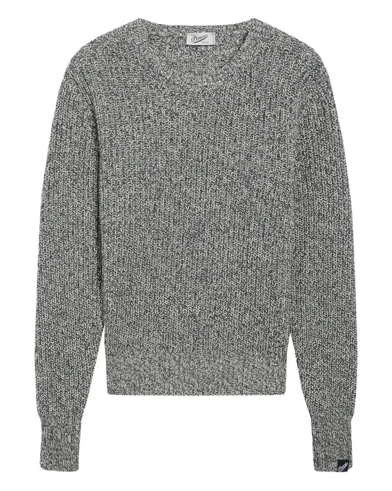 PENCE Melierter Pullover - Grau Grau