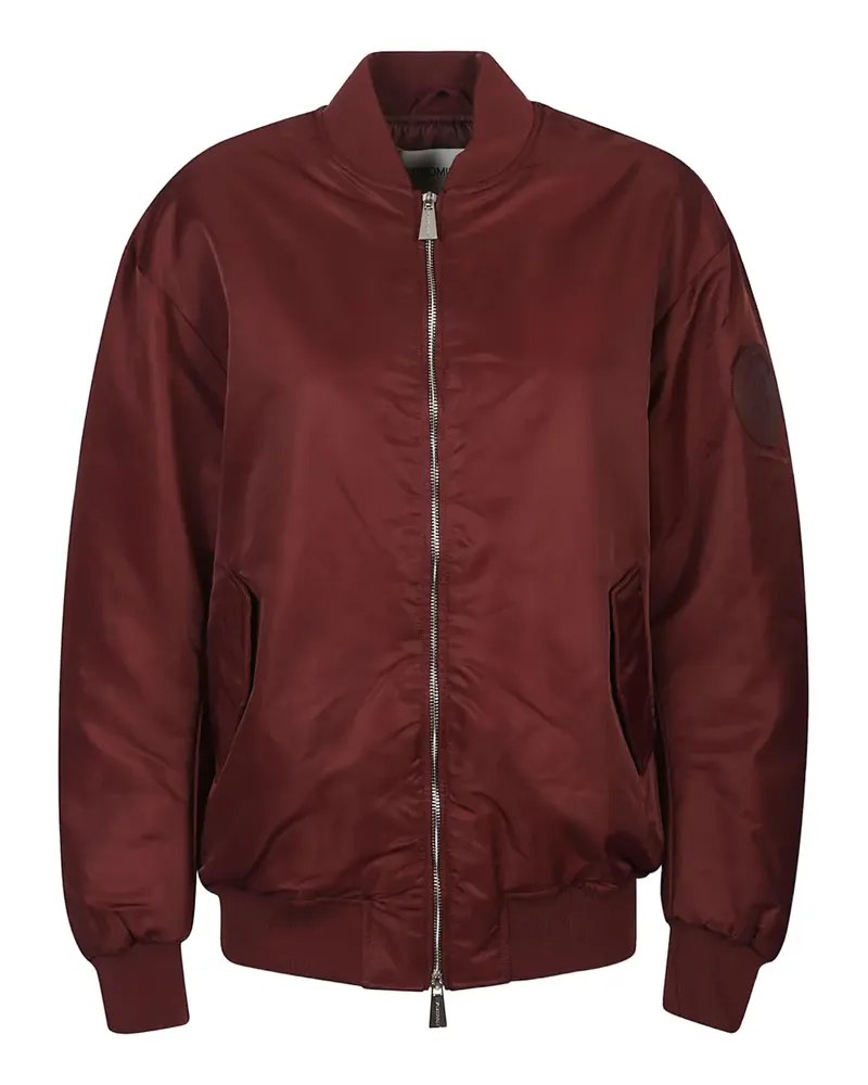 HINNOMINATE zip bomber jacket - Rot Rot
