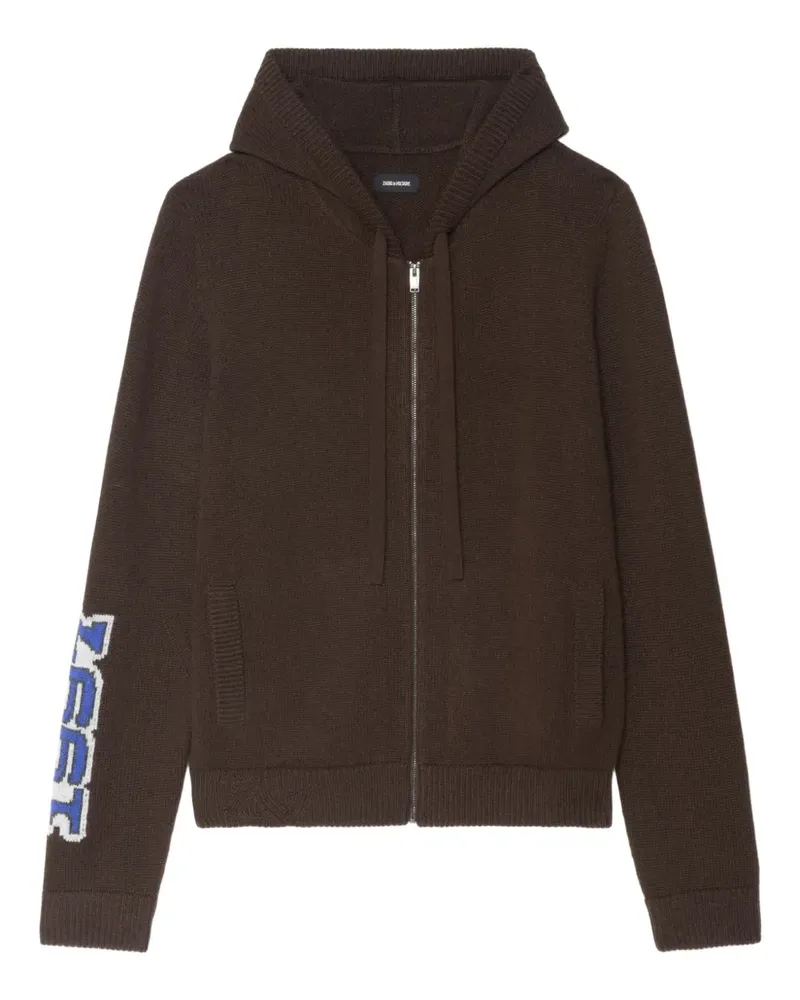 Zadig & Voltaire Oliver Kapuzenjacke - Braun Braun