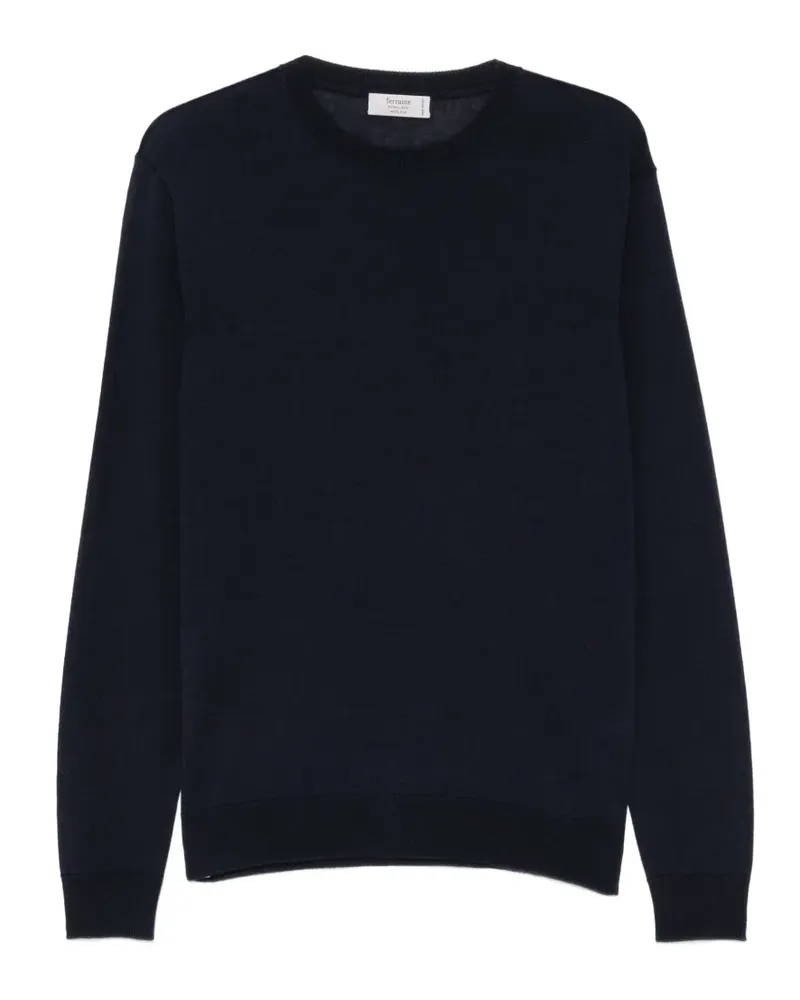 Ferrante Pullover mit rundem Ausschnitt - Blau Blau