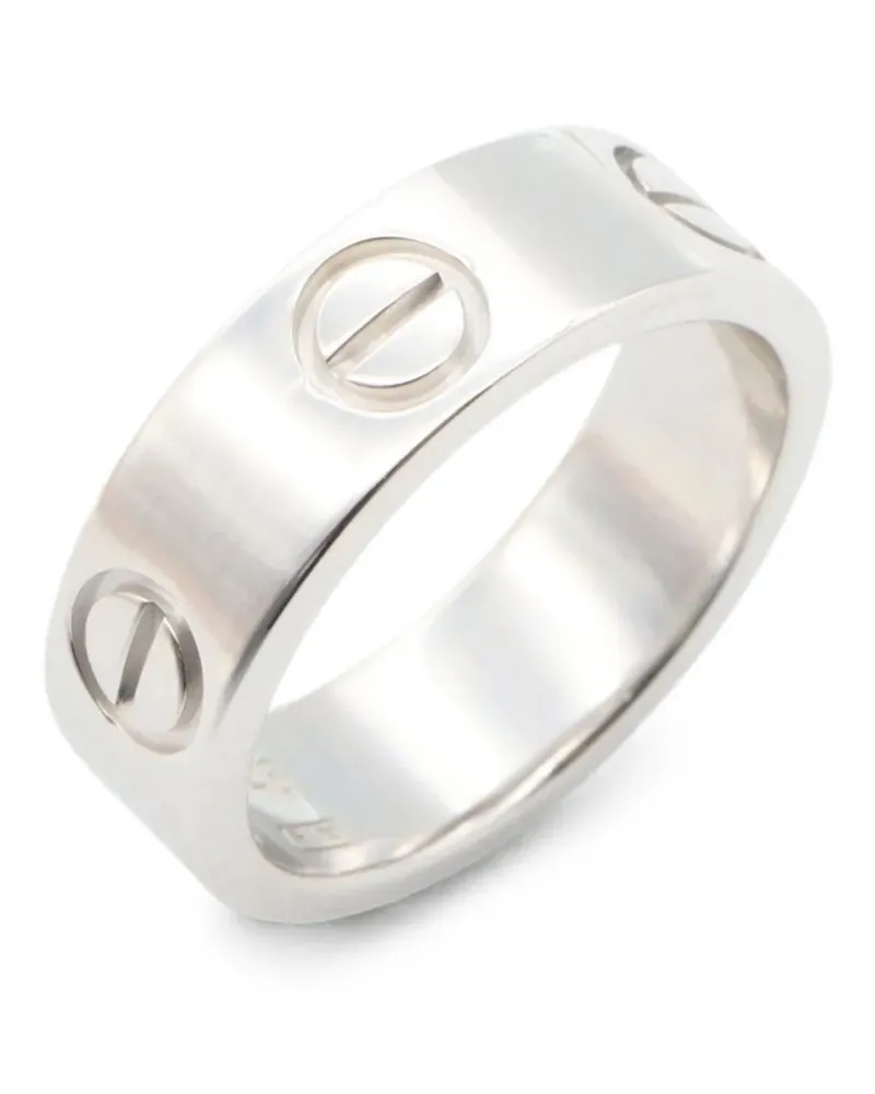 Cartier Love screw-detail ring - Silber Silber