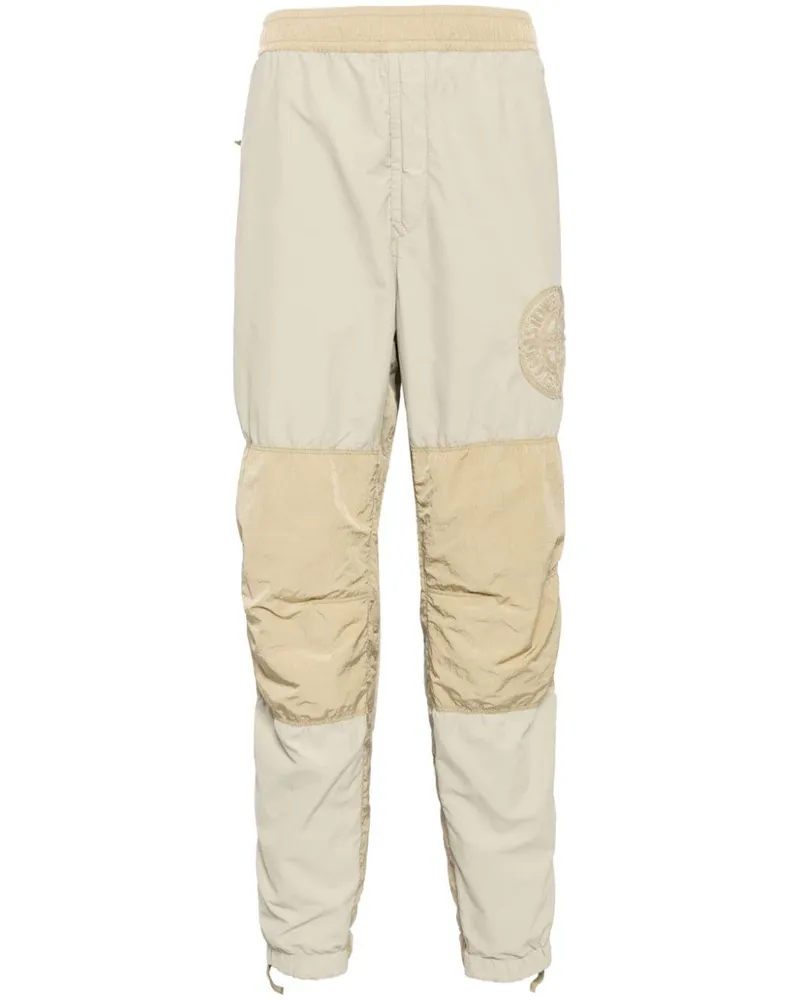 Stone Island Jogginghose mit Logo-Stickerei - Braun Braun