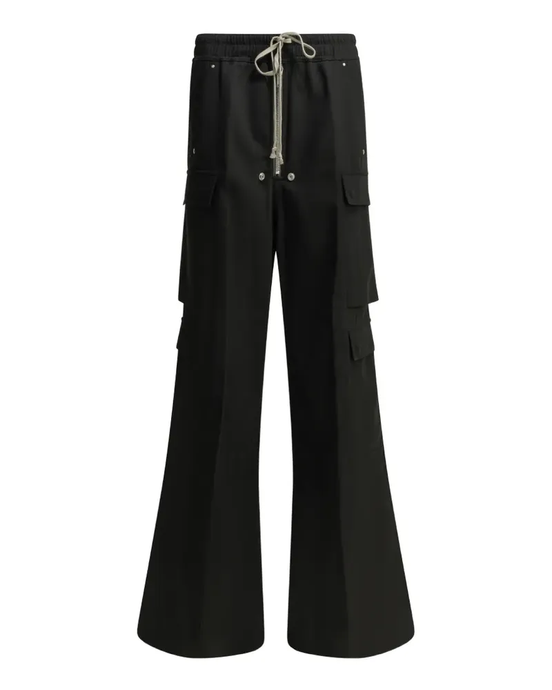 Rick Owens Weite Cargohose - Schwarz Schwarz