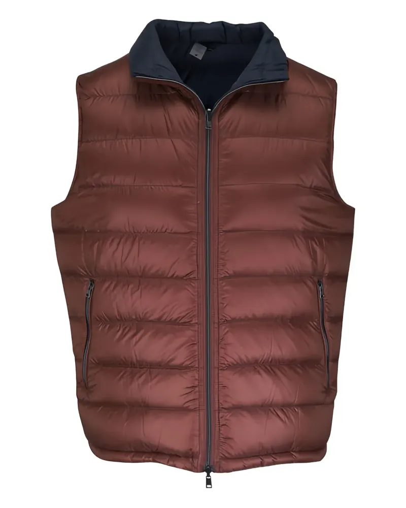 Herno quilted reversible gilet - Braun Braun