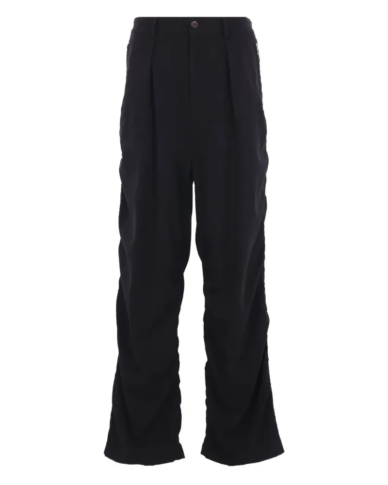 Undercover Geraffte Hose - Schwarz Schwarz