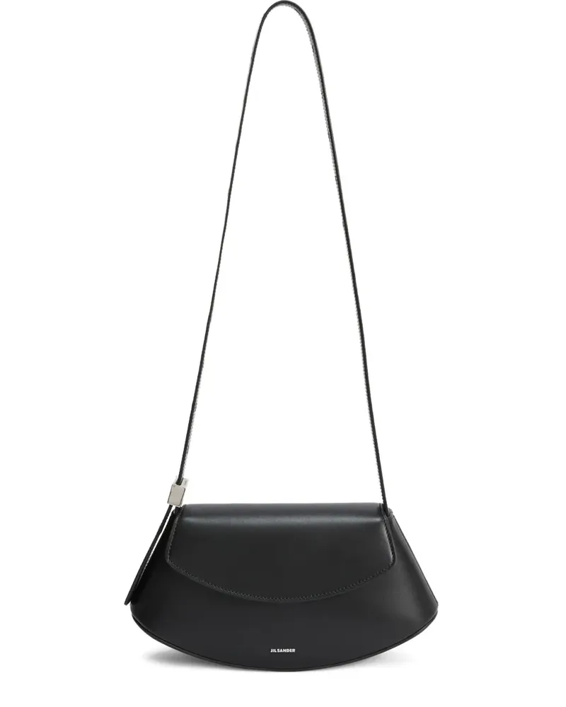 Jil Sander Kleine Eldorado Schultertasche - Schwarz Schwarz