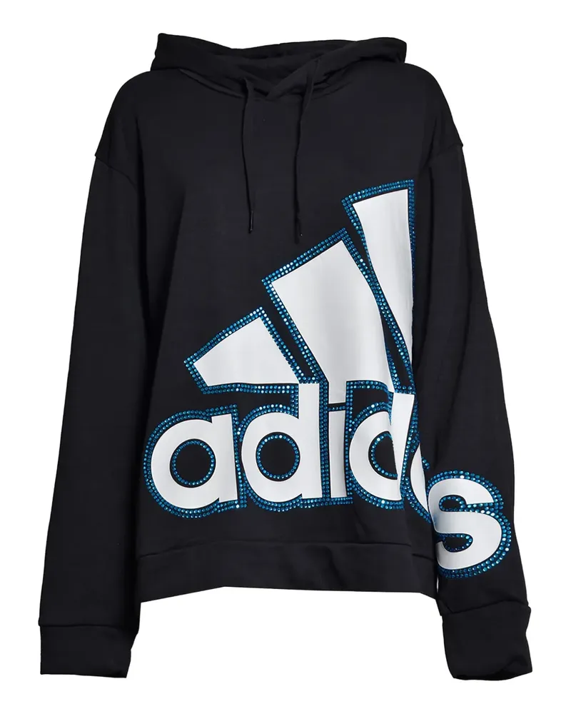 Caban Romantic x adidas Hoodie mit Logo-Print - Schwarz Schwarz