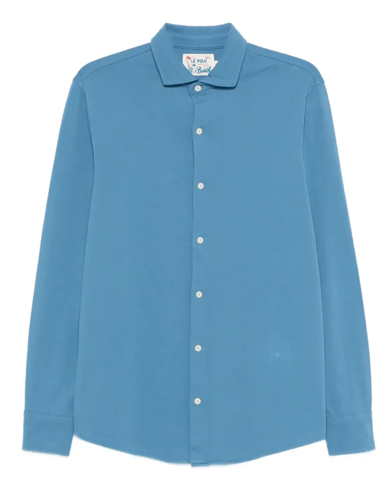 MC2 Saint Barth Klassisches Hemd - Blau Blau