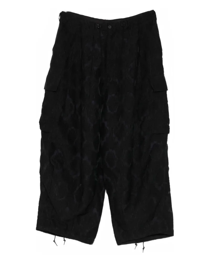 NEEDLES Cargohose mit Muster - Schwarz Schwarz