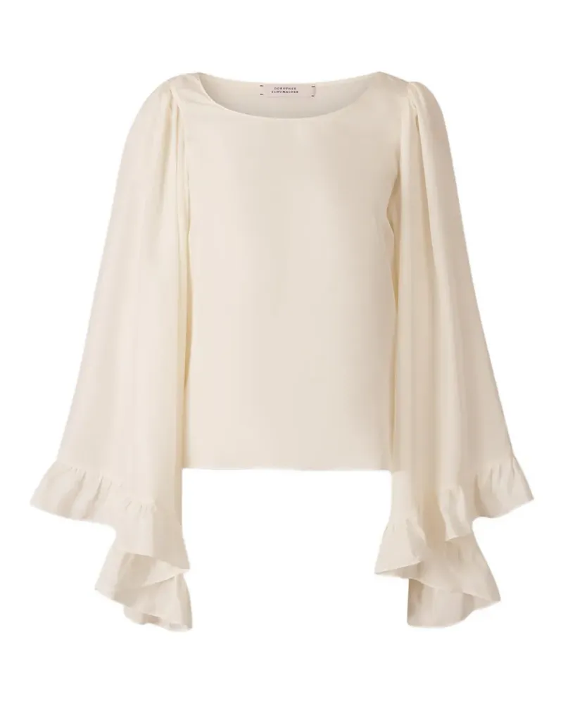 Dorothee Schumacher Bluse mit Rüschen - Nude Nude
