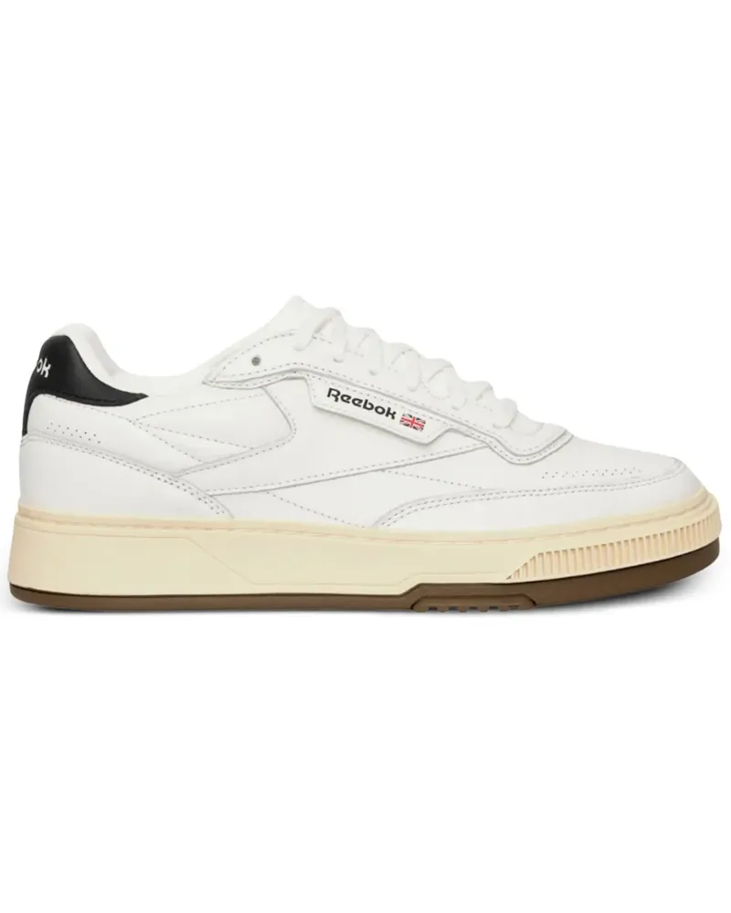 Reebok lace-up leather sneakers - Weiß Weiß