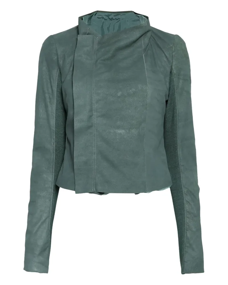 Rick Owens Hollywood Bikerjacke - Grün Grün