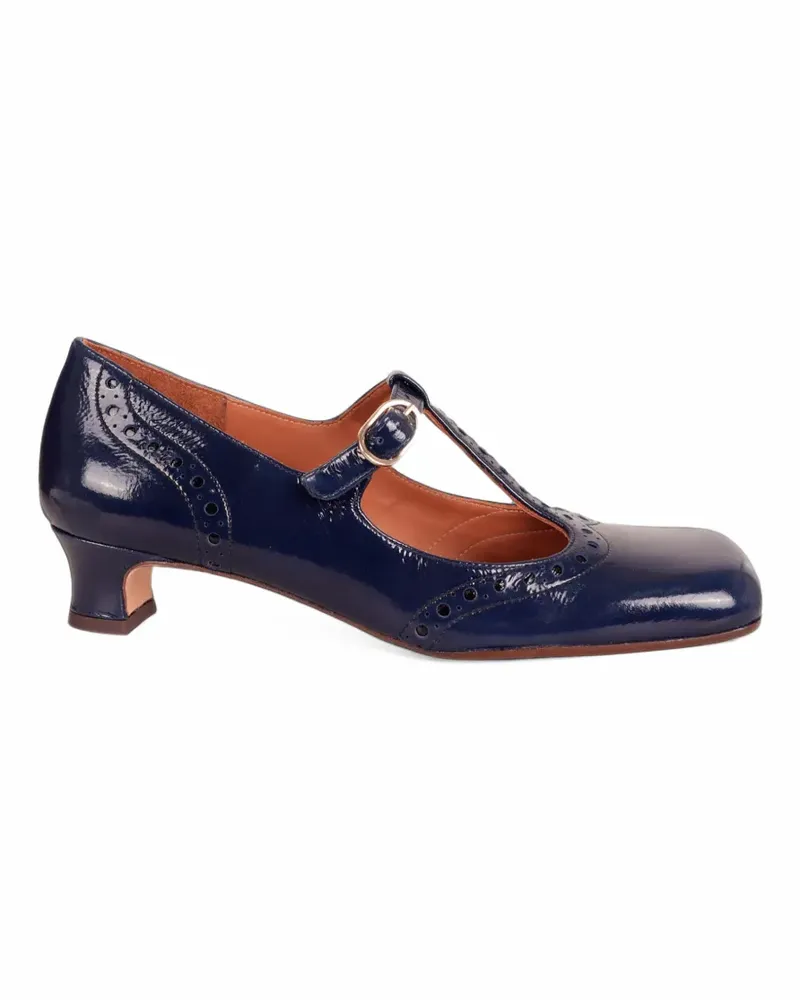Chie Mihara Izaida patent-leather pumps - Blau Blau