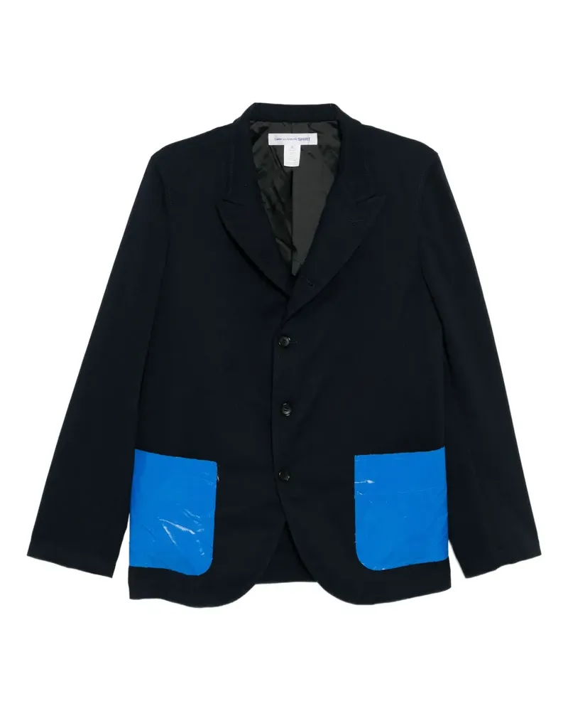 Comme des Garçons Jacke mit aufgesetzten Taschen - Blau Blau