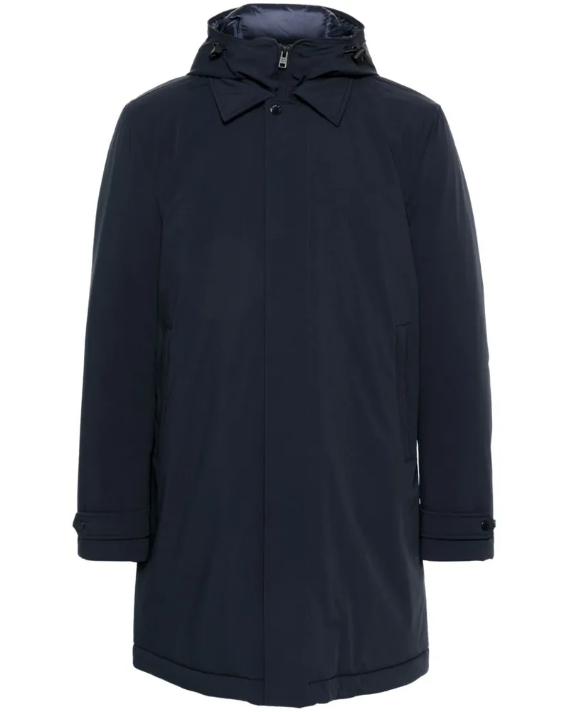 Woolrich Mantel mit Kapuze - Blau Blau