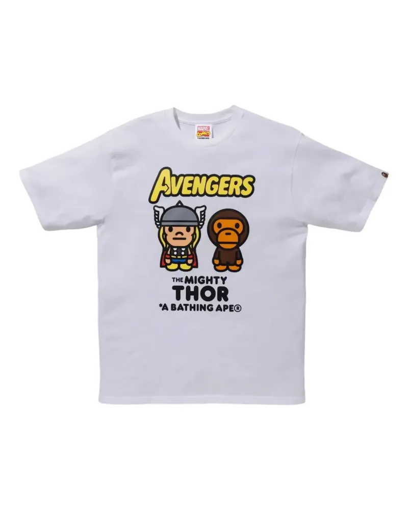 BAPE x Marvel Comics Milo Mighty Thor T-shirt - Weiß Weiß