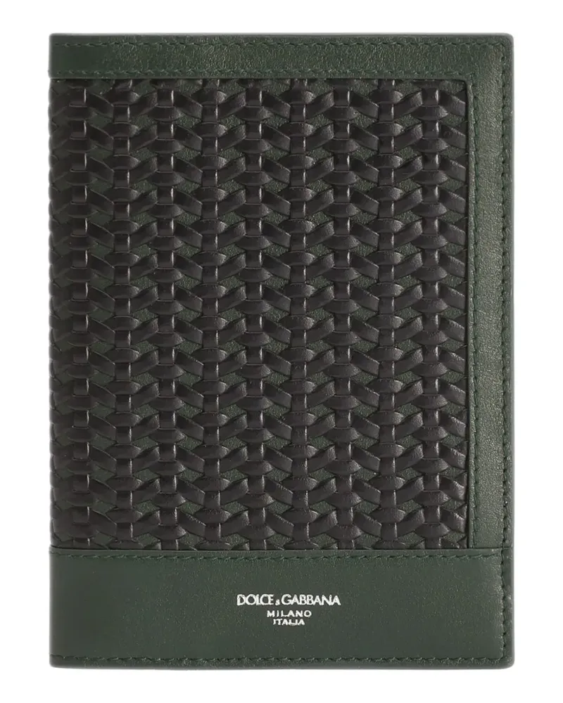 Dolce & Gabbana Klassisches Kartenetui - Grün Grün