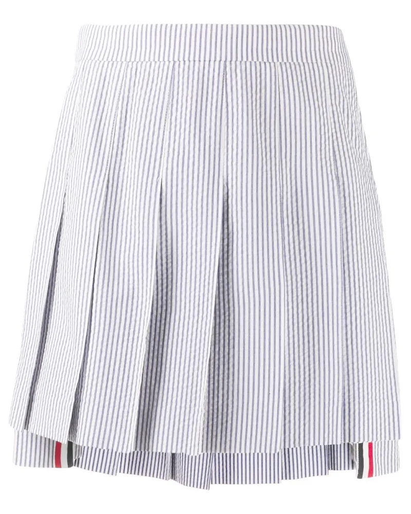 Thom Browne Rock mit Streifen - Blau Blau