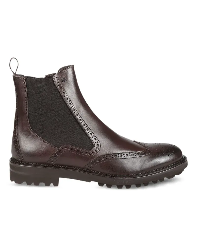 Baldinini Stiefel mit Budapester-Detail - Braun Braun