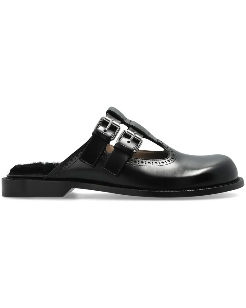 Loewe Klassische Mules - Schwarz Schwarz