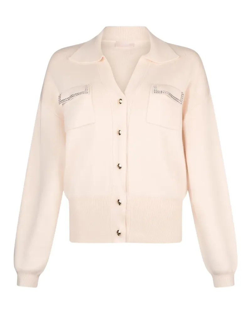 Liu Jo Cardigan mit Taschen - Nude Nude