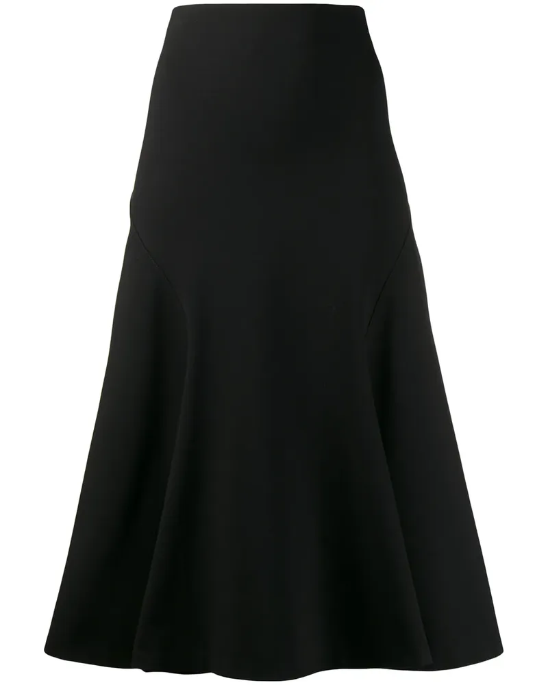 Philosophy Di Lorenzo Serafini Ausgestellter Rock - Schwarz Schwarz