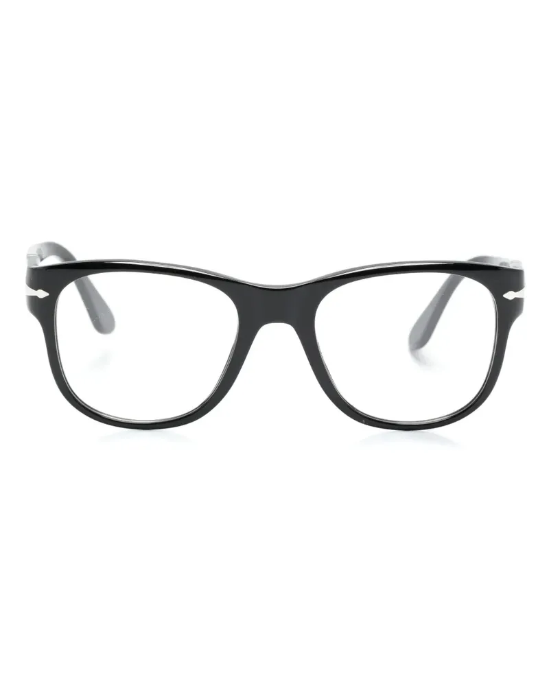Persol Eckige PO3312V Brille - Schwarz Schwarz