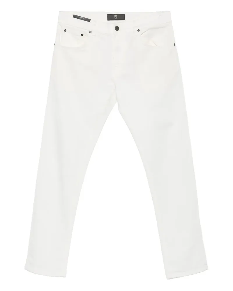 PT TORINO Gerade Jeans - Weiß Weiß