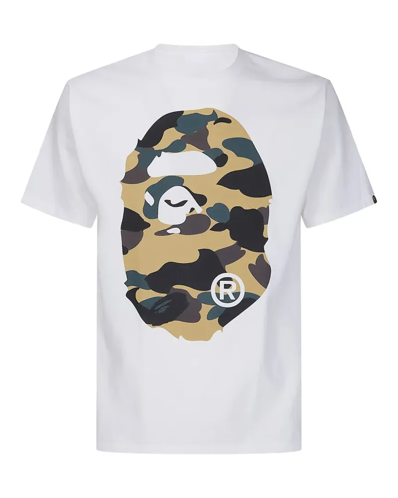 BAPE 1st Camo Ape t-shirt - Weiß Weiß