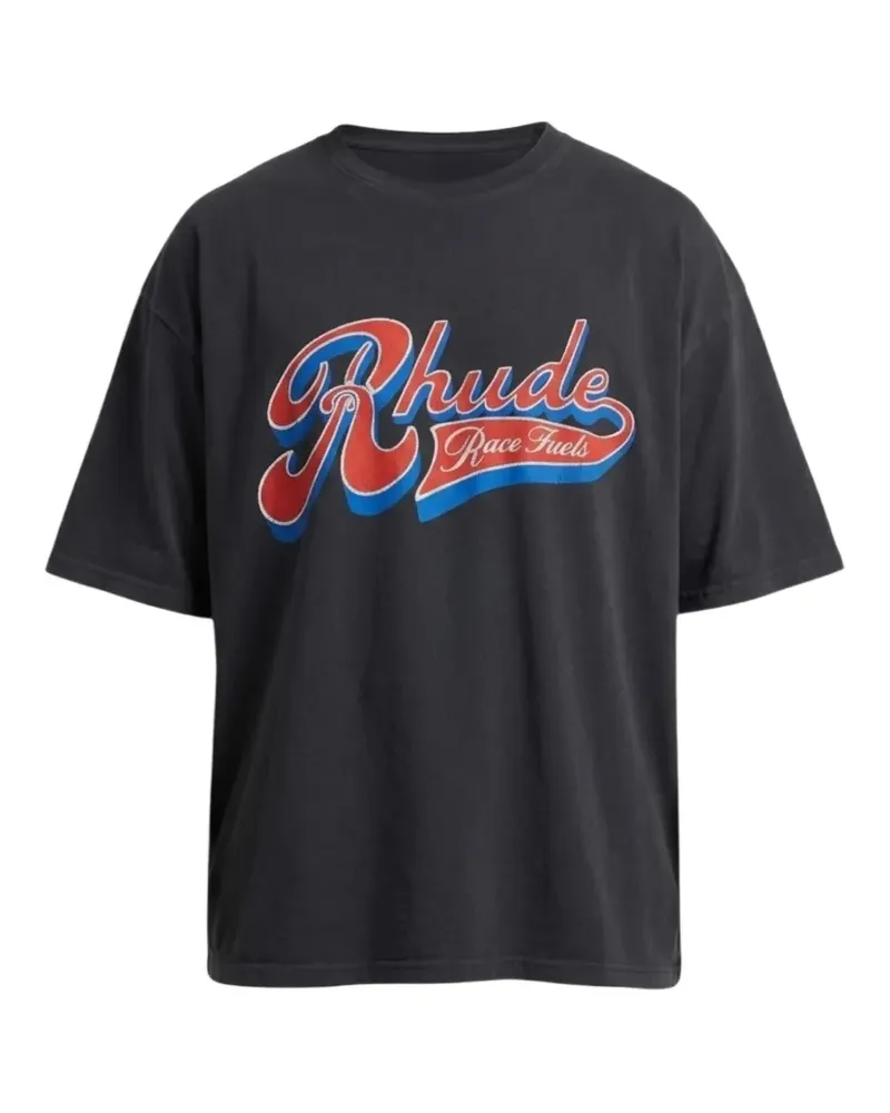 RHUDE Pit Stop T-shirt - Grau Grau