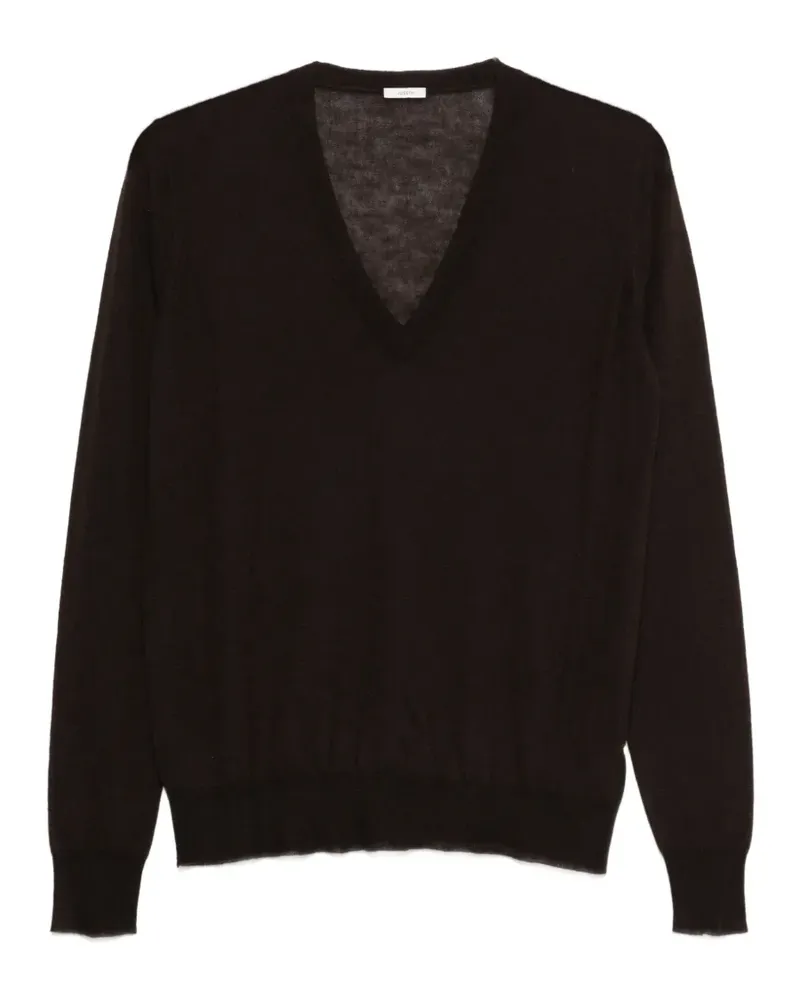 Joseph Pullover mit V-Ausschnitt - Braun Braun