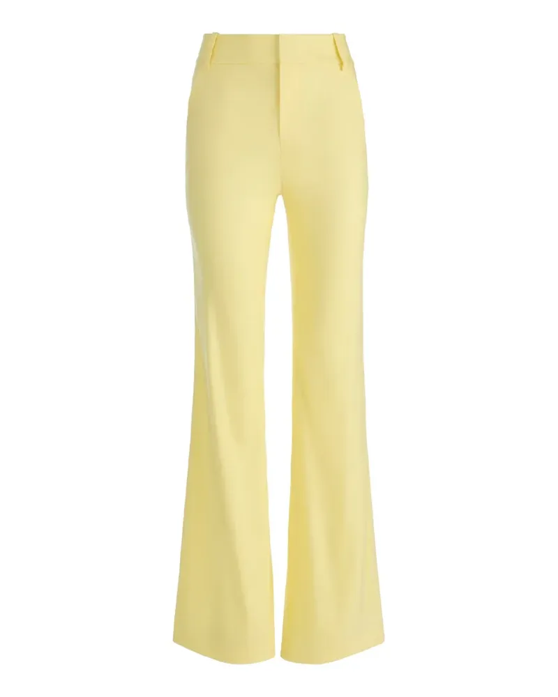 Alice + Olivia Lula welt-pockets trousers - Gelb Gelb