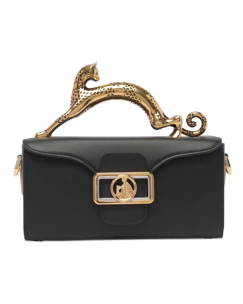 Lanvin cat-handle tote bag - Schwarz Schwarz