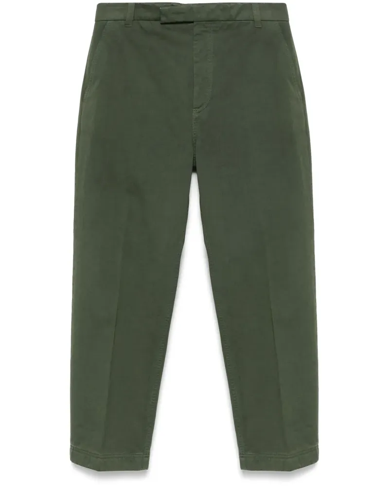 Thom Browne Hose aus Twill-Gewebe - Grün Grün
