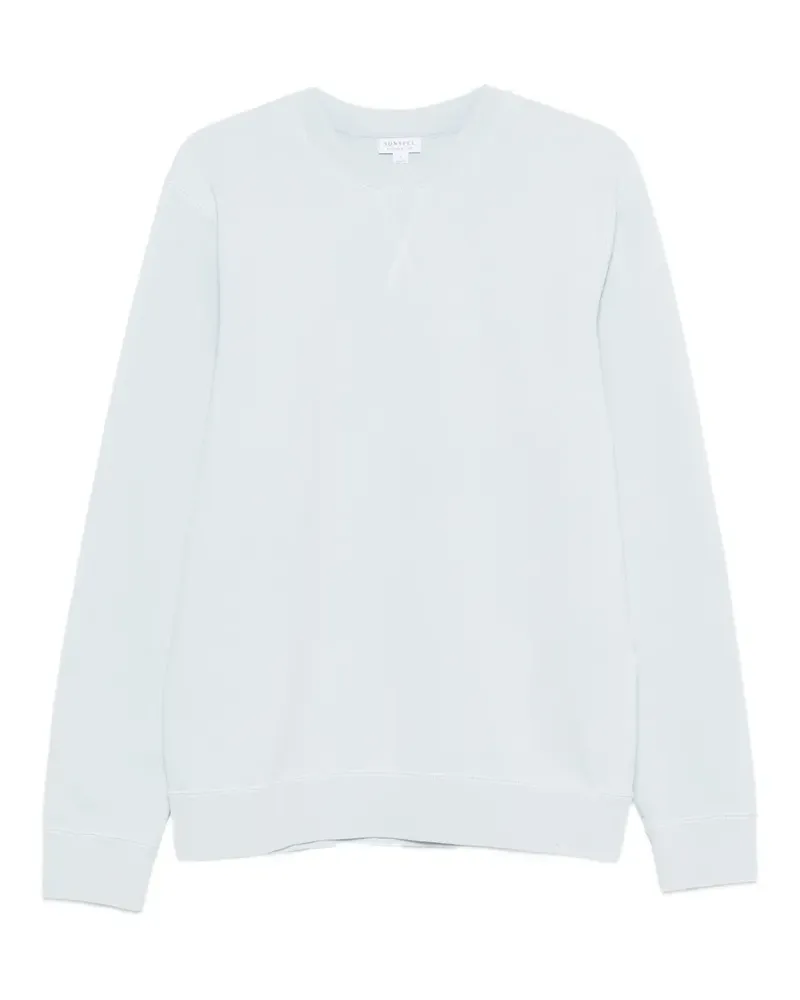 Sunspel Sweatshirt mit rundem Ausschnitt - Blau Blau