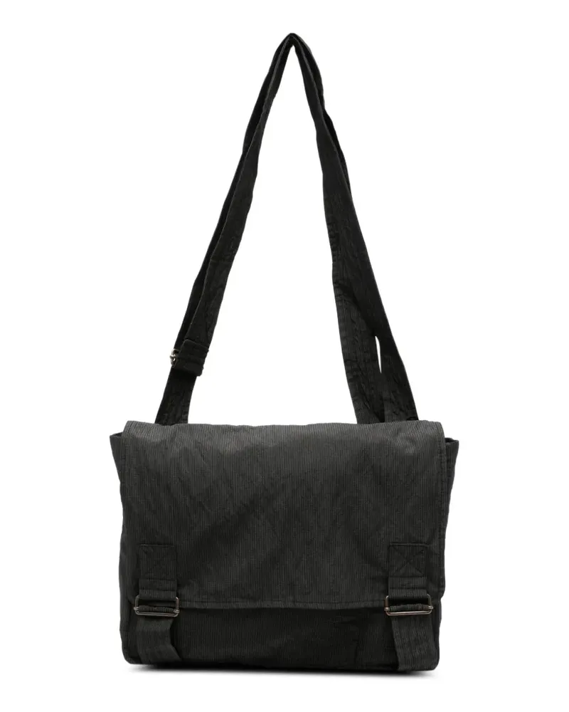 Masnada buckle shoulder bag - Schwarz Schwarz