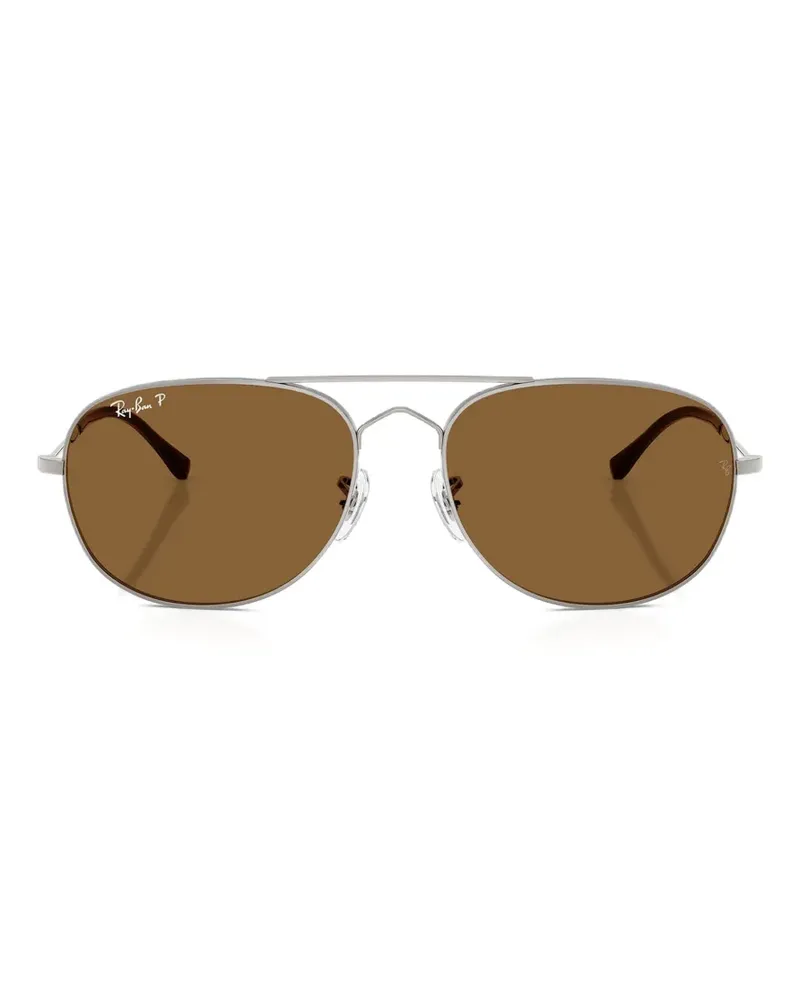 Ray Ban Bain Bridge Pilotenbrille - Silber Silber