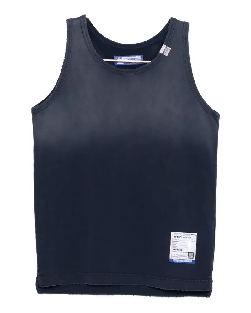 MIHARAYASUHIRO Sun Faded Like tank top - Blau Blau