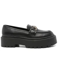 Twin-Set Loafer mit Logo-Schnalle 45mm Schwarz