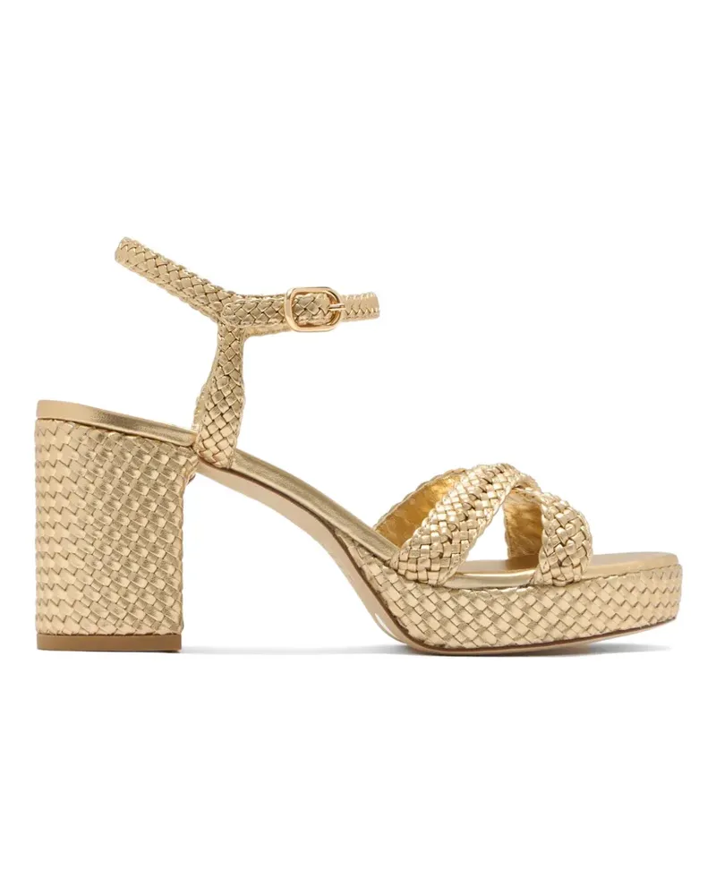 Stuart Weitzman Dayna metallic sandals - Gold Gold