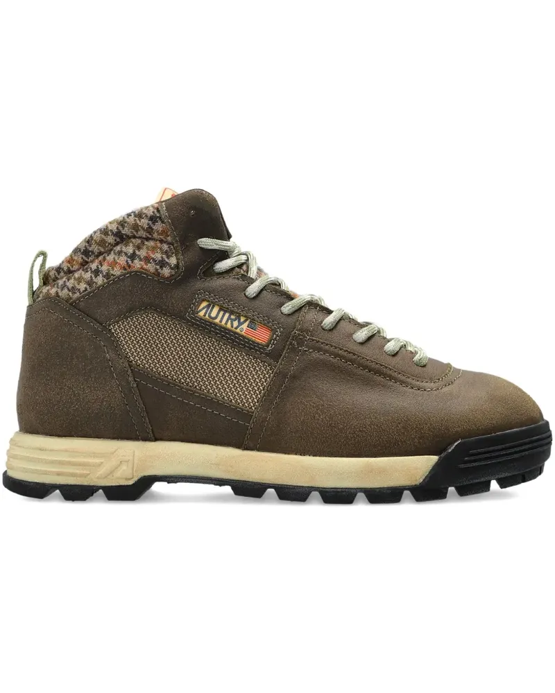AUTRY Sneakers mit Hahnentrittmuster - Braun Braun