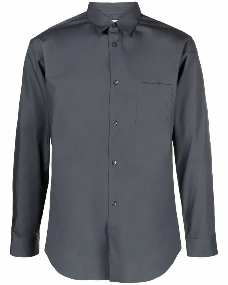 Comme des Garçons Klassisches Hemd - Grau Grau