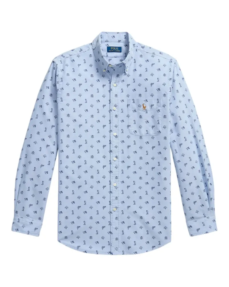 Ralph Lauren cotton shirt - Blau Blau