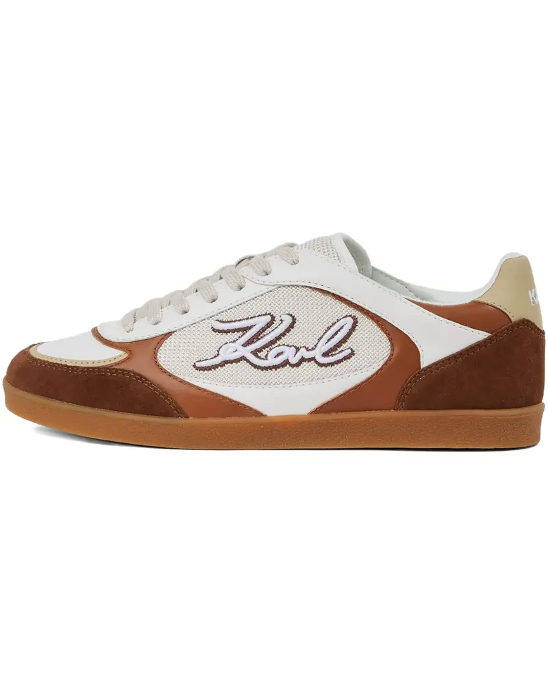 Karl Lagerfeld Kandidate Sneakers mit Stickerei - Braun Braun
