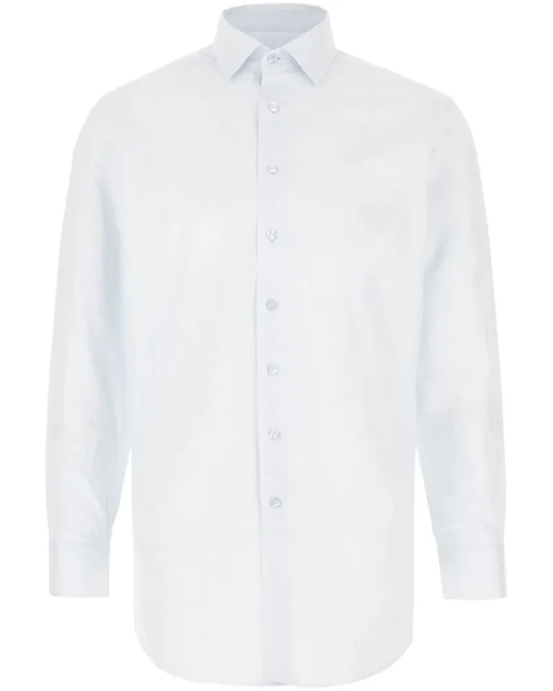 Etro Jacquard-Hemd mit Paisleymuster - Blau Blau