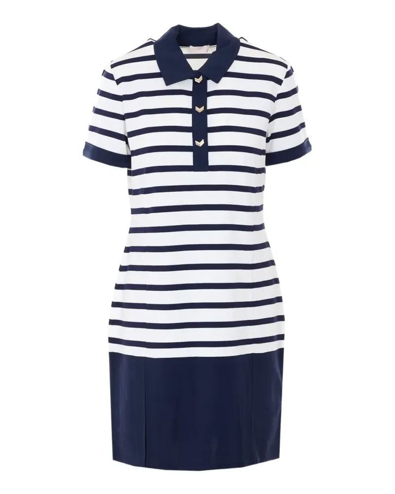 Liu Jo striped mini dress - Blau Blau