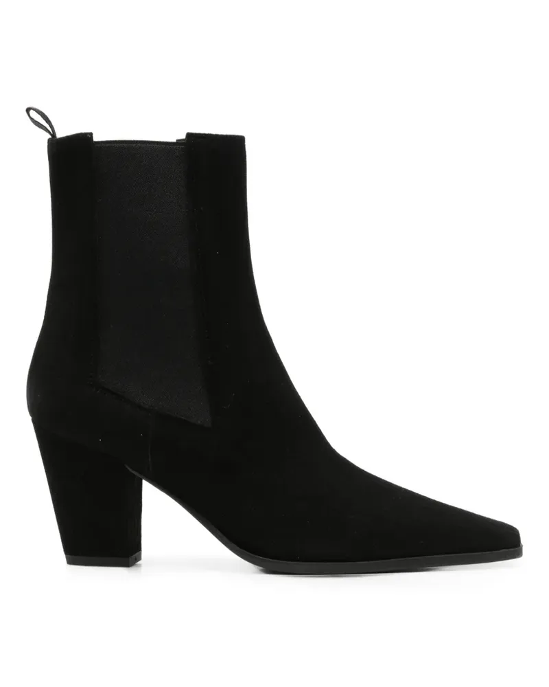 FESTA Milano Veralias pointed-toe boots - Schwarz Schwarz